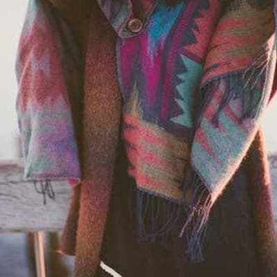 A stylish fabric layout